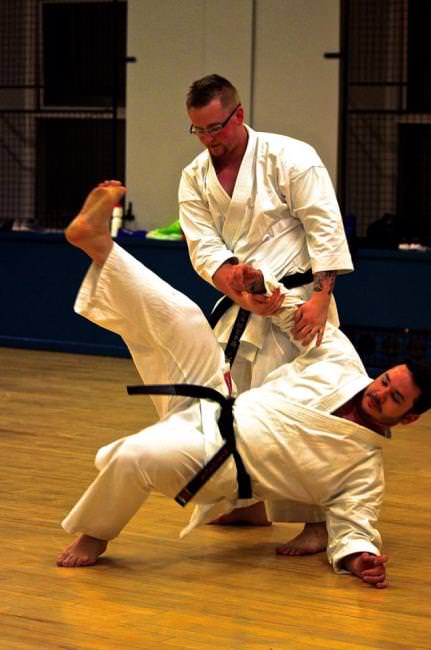 Rhys raises expectations in Shotokan Karate